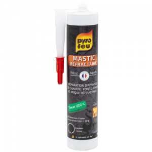 Mastic réfractaire cartouche