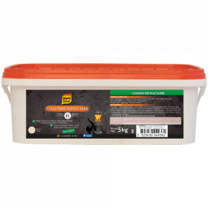 Colle fibre réfractaire 5 kg