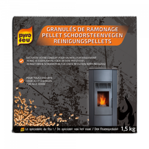 Granulés de ramonage<br/> spécial poêles à pellets